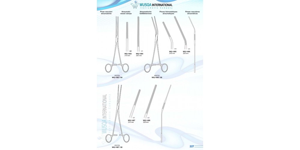 Atraumatic Vessel Clamps